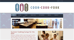 Desktop Screenshot of cookcorkandfork.com